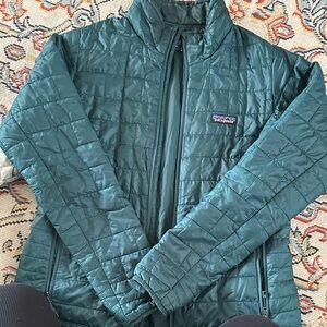 Patagonia Women's Teal Puffer Jacket
